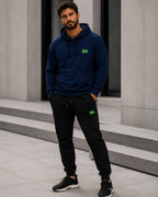 Conjunto Moletom Brasil Bandeira Nacional Com Calça Jogger