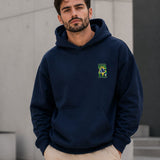 Moletom Brasil BR Futebol Estampa Costas Streetwear Casual