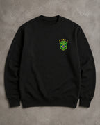Moletom Brasil Escudo Nacional Com Estrelas Estilo Casual Urbano