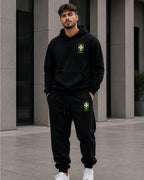 Conjunto Brasil Escudo Nacional Com Calça Jogger  Urbano